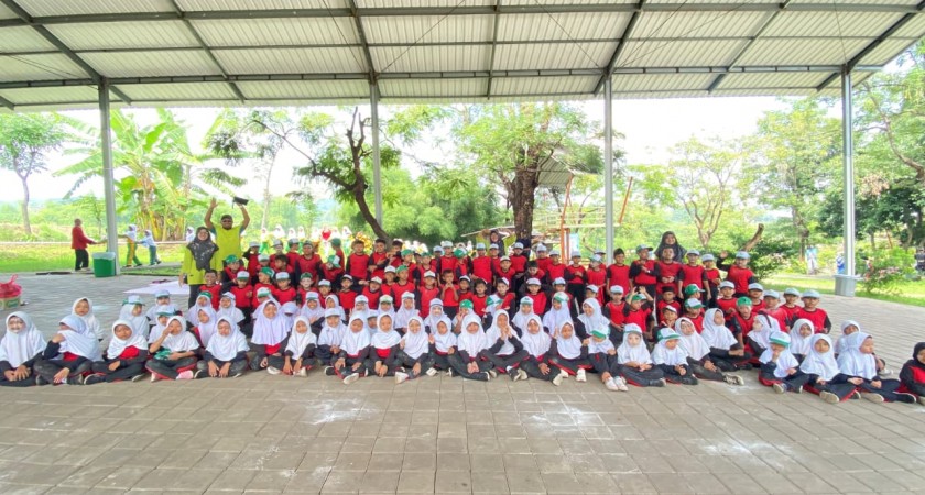Petualangan Seru dan Edukatif: Outbound Kelas 1, 2, & 3 MI Wachid Hasyim Wonomlati di Lembah Pandawa
